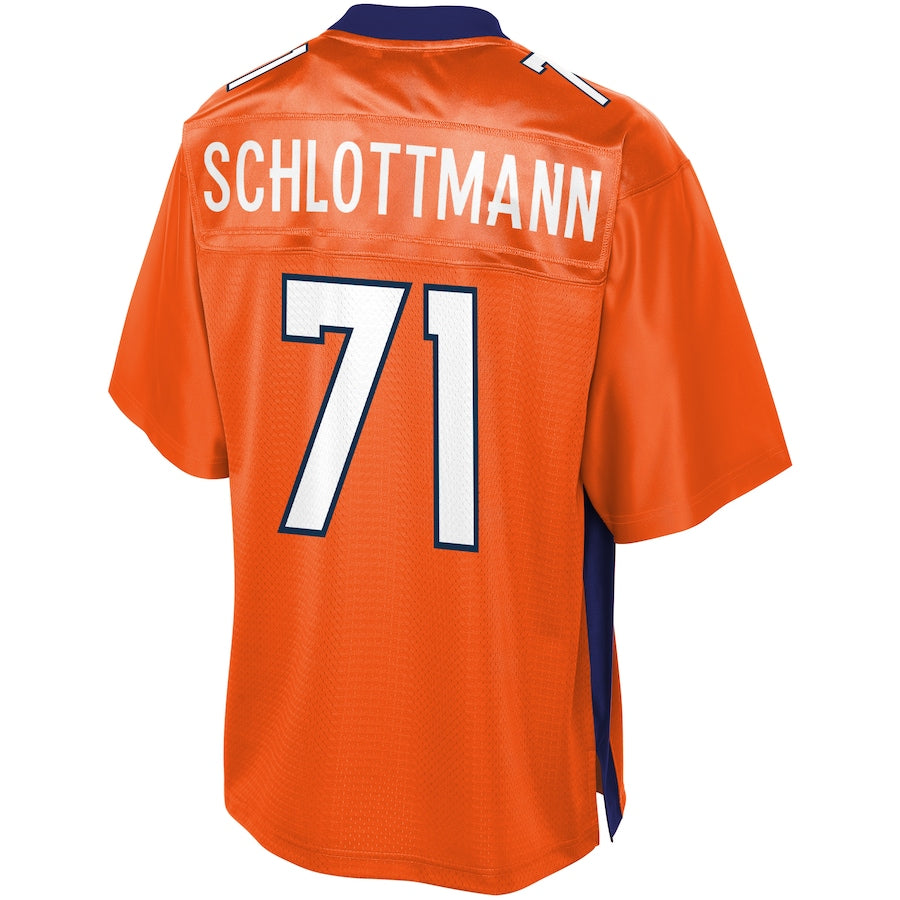 Denver Broncos Austin Schlottmann Big Tall 406 NFL jersey front view