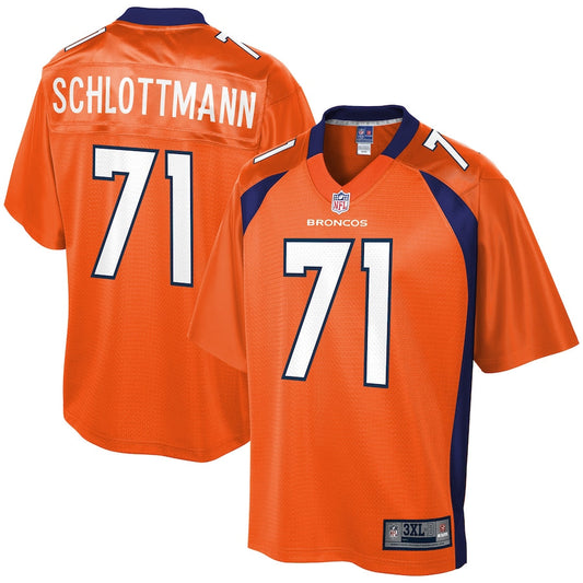 Denver Broncos Austin Schlottmann Big Tall 406 NFL jersey front view