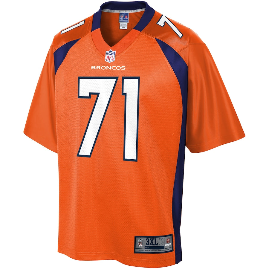 Denver Broncos Austin Schlottmann Big Tall 406 NFL jersey front view