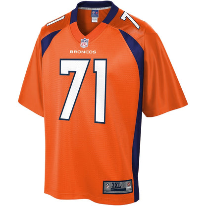 Denver Broncos Austin Schlottmann Big Tall 406 NFL jersey front view
