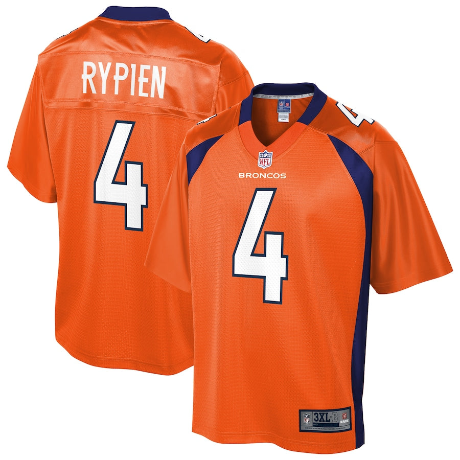 Denver Broncos Brett Rypien Big Tall 347 NFL jersey front view