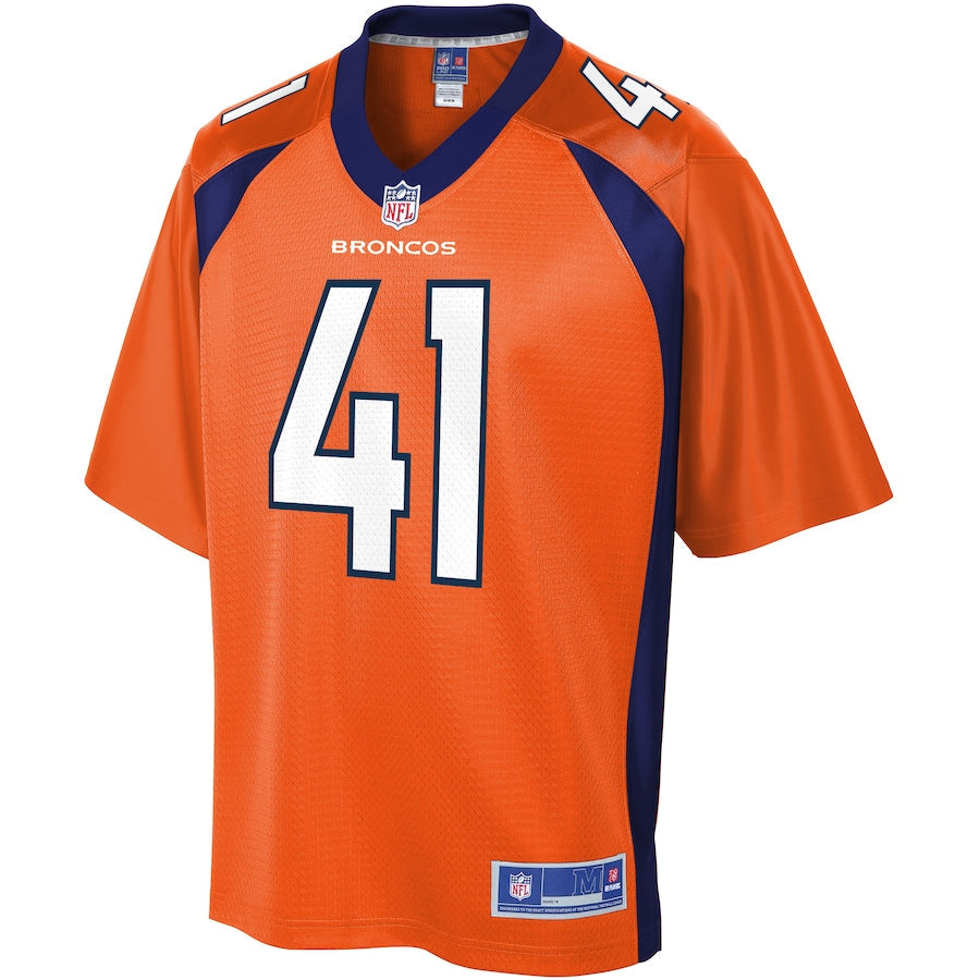 Denver Broncos Devante Bausby 477 NFL jersey front view