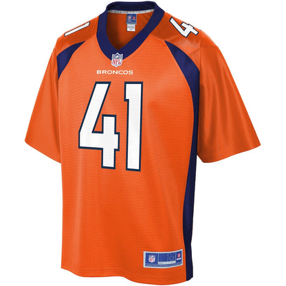 Denver Broncos Devante Bausby 477 NFL jersey front view