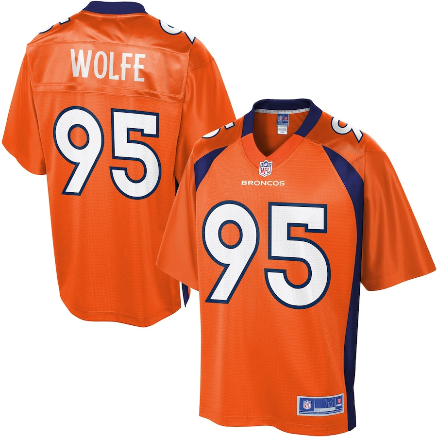 Denver Broncos Derek Wolfe 459 NFL jersey front view