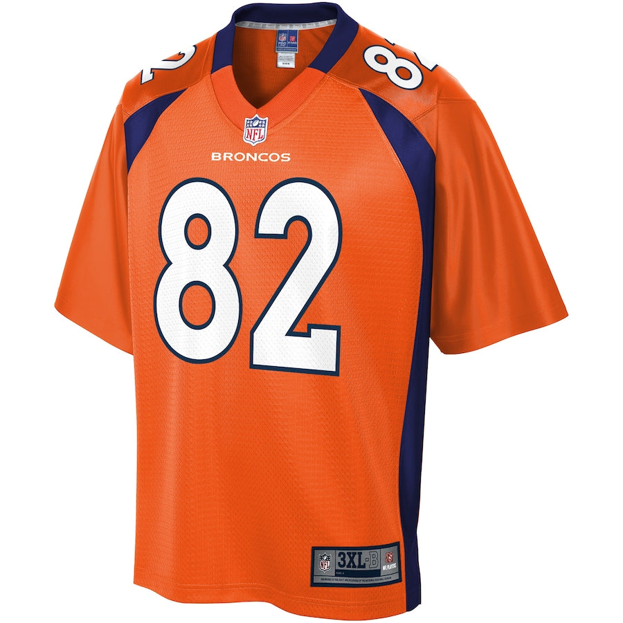 Denver Broncos Jeff Heuerman Big Tall 408 NFL jersey front view
