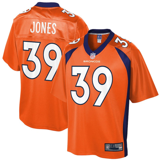Denver Broncos Cyrus Jones Big Tall 441 NFL jersey front view