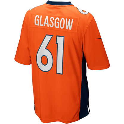 Denver Broncos Graham Glasgow 387 NFL jersey front view