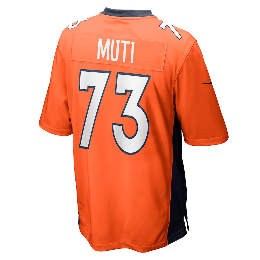Denver Broncos Netane Muti 324 NFL jersey front view