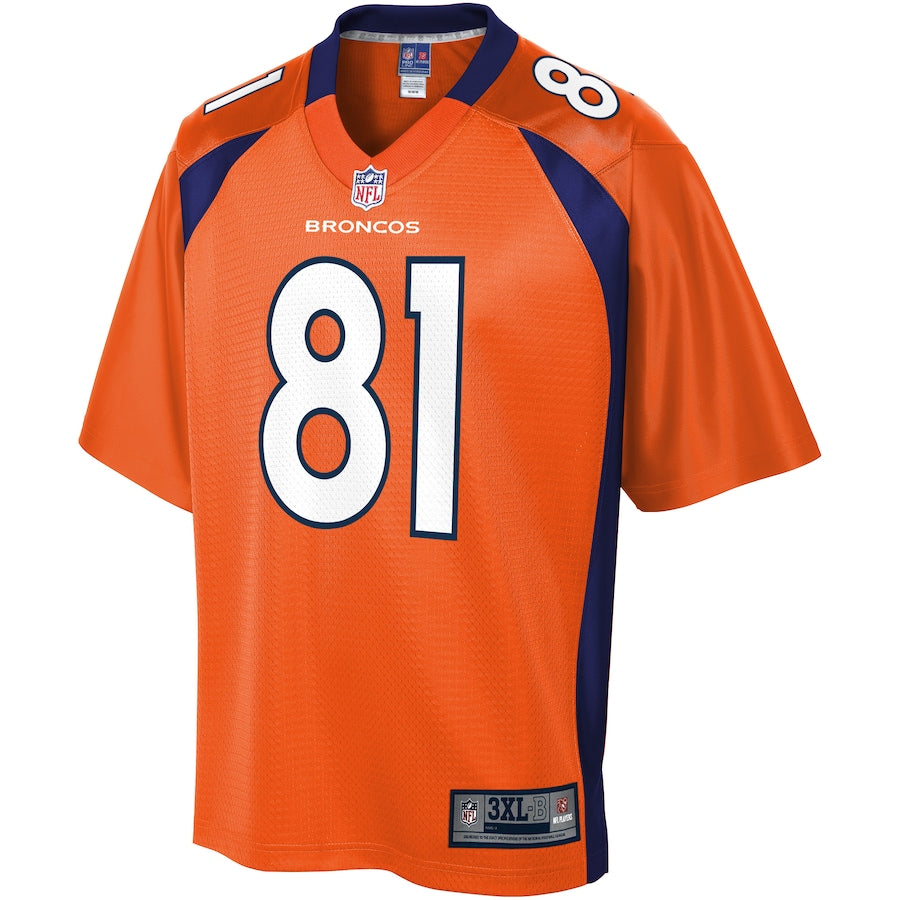 Denver Broncos Tim Patrick Big Tall 407 NFL jersey front view