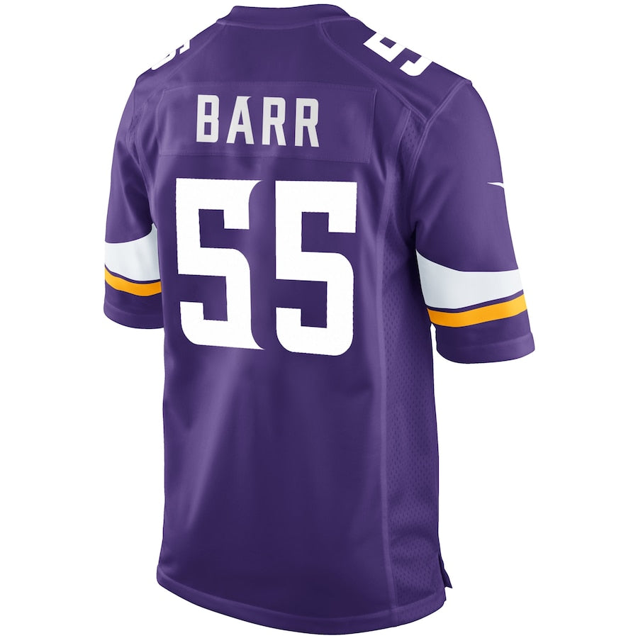 Minnesota Vikings Anthony Barr 568 NFL jersey front view
