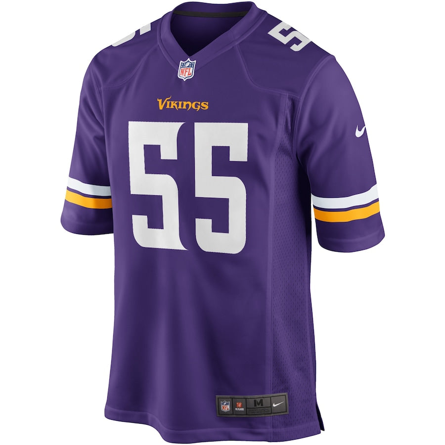 Minnesota Vikings Anthony Barr 568 NFL jersey front view