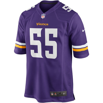 Minnesota Vikings Anthony Barr 568 NFL jersey front view