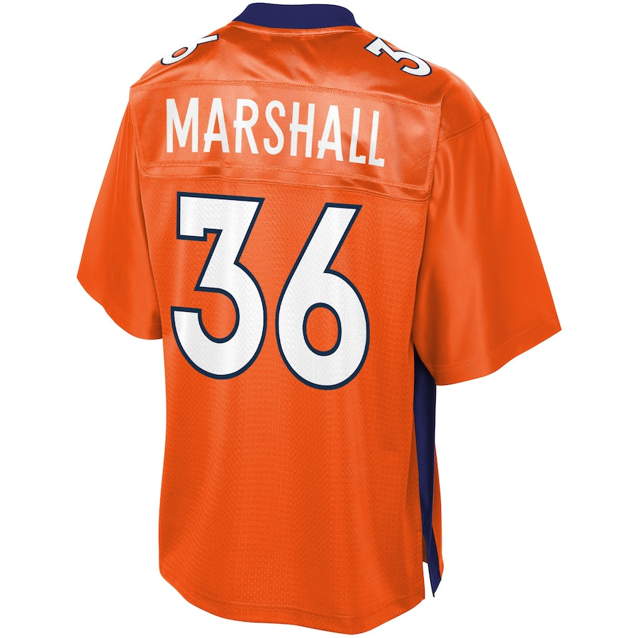 Denver Broncos Trey Marshall Big Tall 398 NFL jersey front view