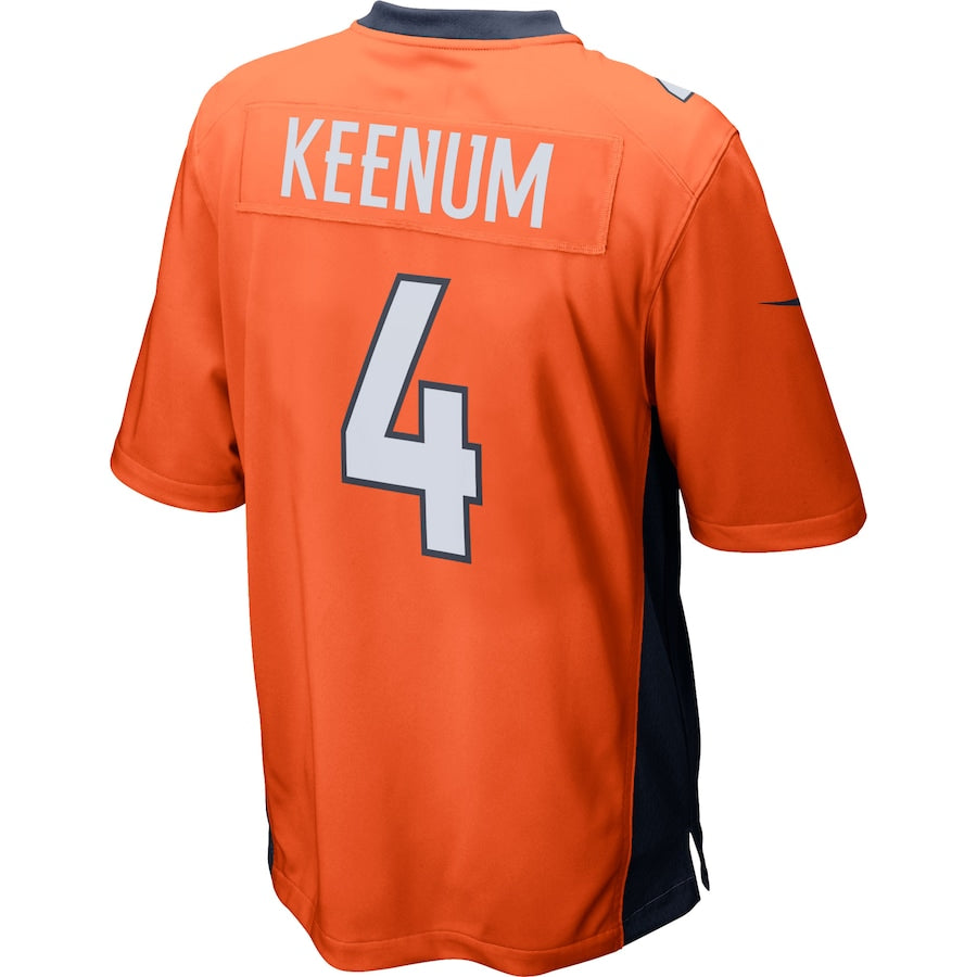Denver Broncos Case Keenum 501 NFL jersey front view