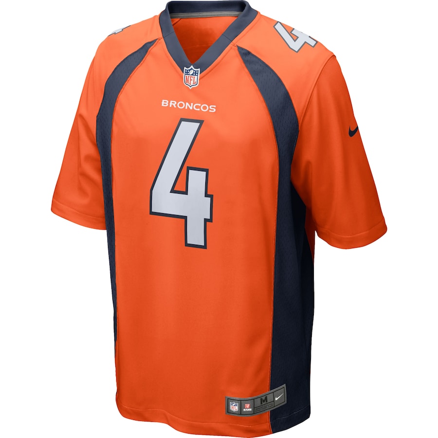 Denver Broncos Case Keenum 501 NFL jersey front view