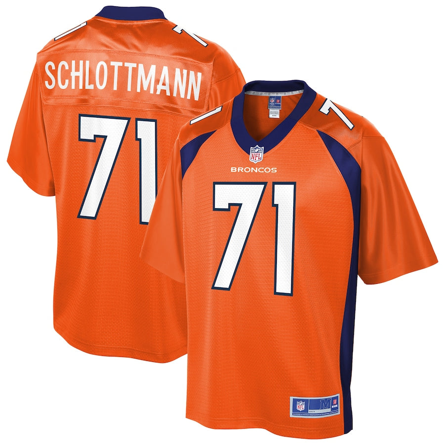 Denver Broncos Austin Schlottmann 384 NFL jersey front view