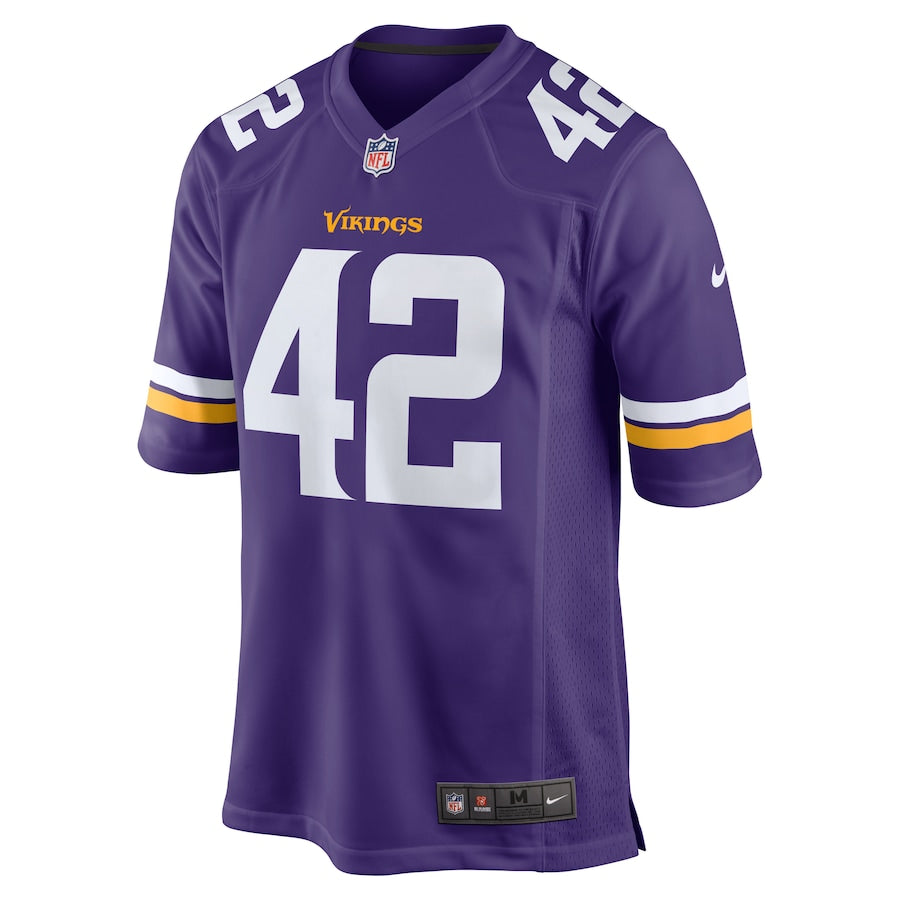 Minnesota Vikings Ben Gedeon 586 NFL jersey front view