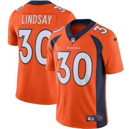 Denver Broncos Phillip Lindsay 369 NFL jersey front view