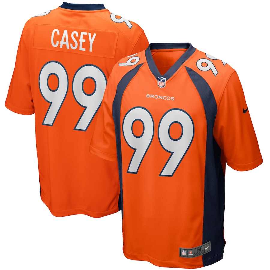 Denver Broncos Jurrell Casey 334 NFL jersey front view
