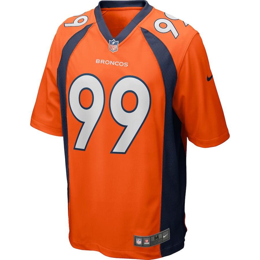 Denver Broncos Jurrell Casey 334 NFL jersey front view