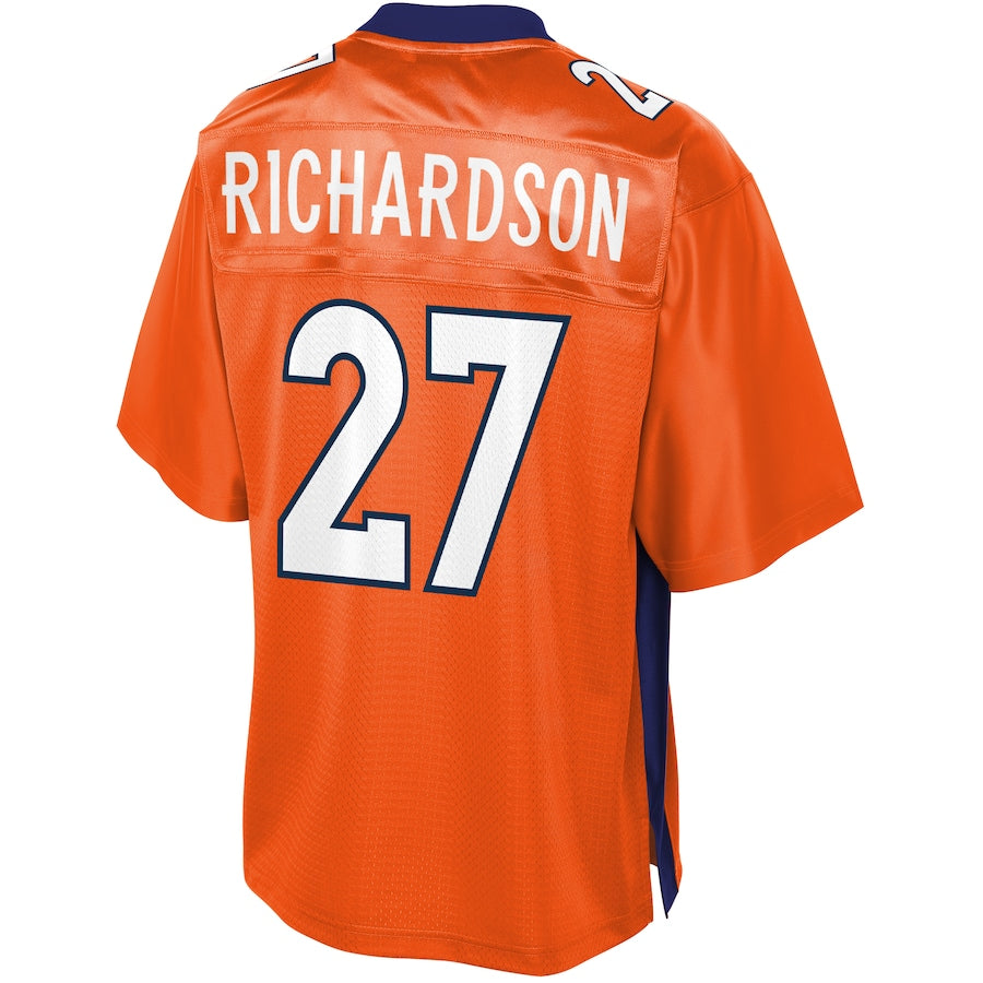 Denver Broncos Horace Richardson Big Tall 413 NFL jersey front view