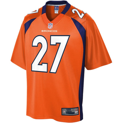 Denver Broncos Horace Richardson Big Tall 413 NFL jersey front view