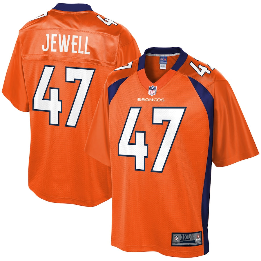 Denver Broncos Josey Jewell Big Tall 404 NFL jersey front view