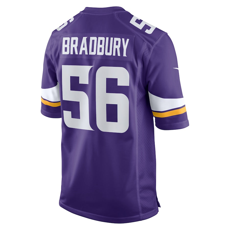 Minnesota Vikings Garrett Bradbury 590 NFL jersey front view