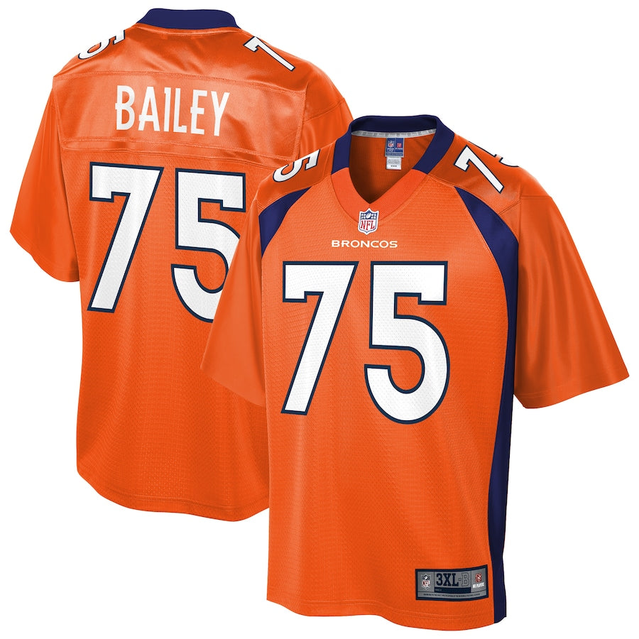 Denver Broncos Quinn Bailey Big Tall 434 NFL jersey front view