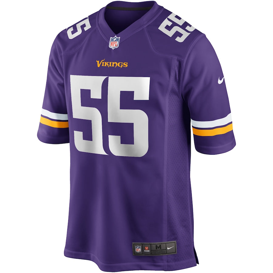 Minnesota Vikings Jack Del Rio 657 NFL jersey front view