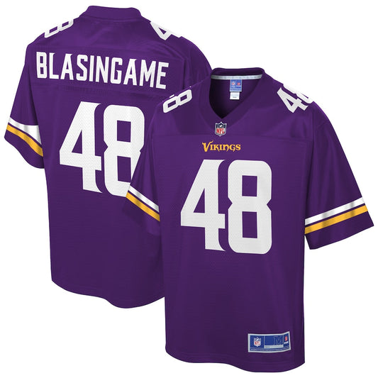 Minnesota Vikings Khari Blasingame 683 NFL jersey front view