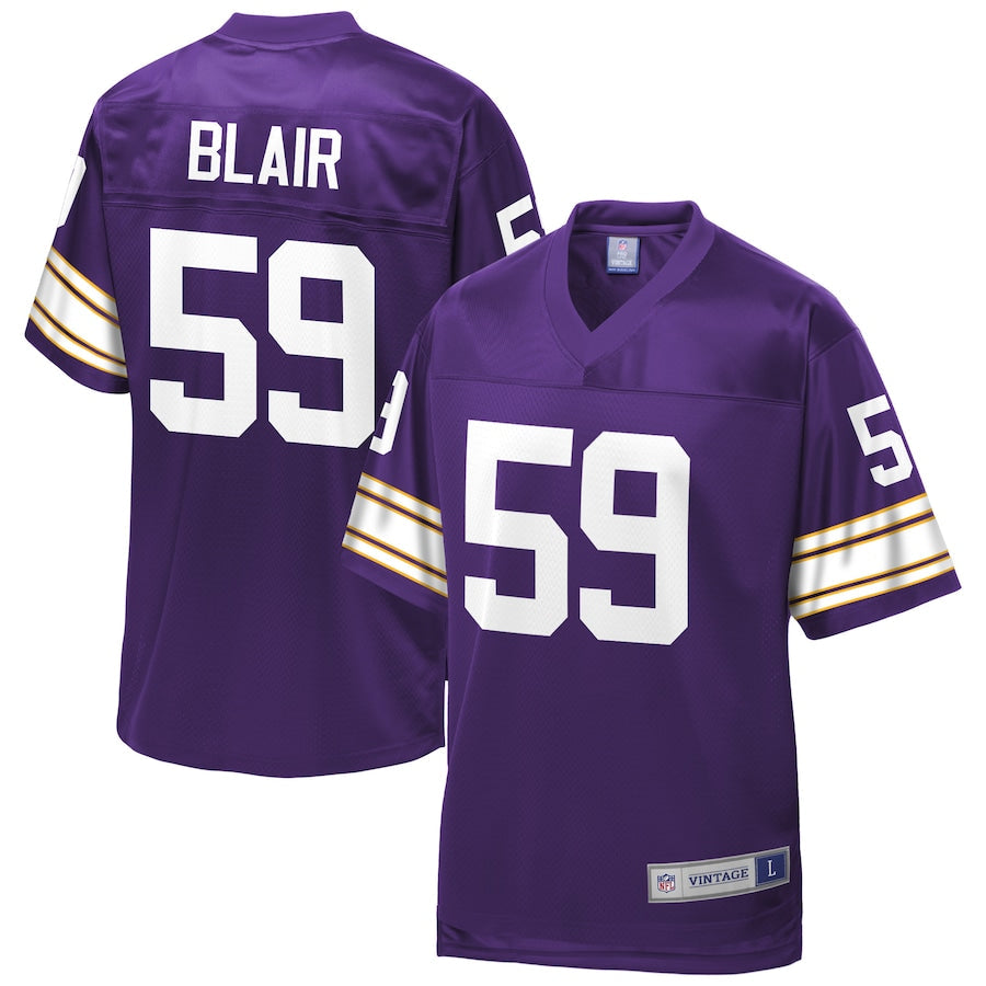 Minnesota Vikings Matt Blair 652 NFL jersey front view