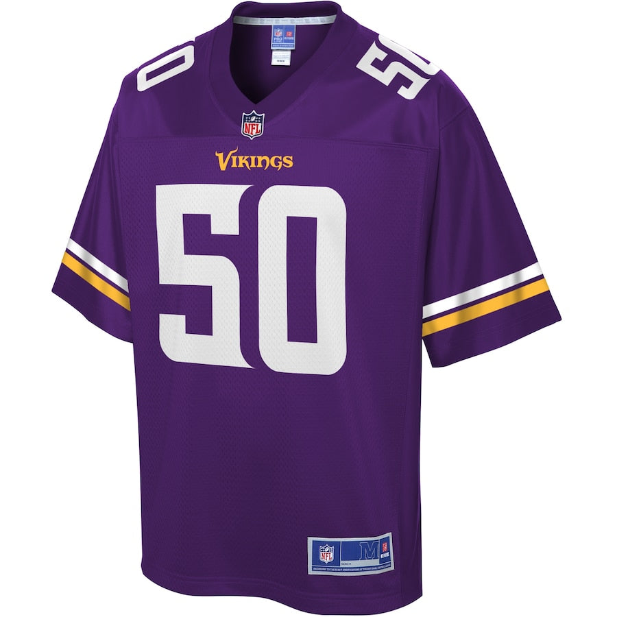 Minnesota Vikings Eric Wilson 624 NFL jersey front view