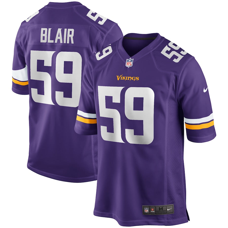 Minnesota Vikings Matt Blair 641 NFL jersey front view