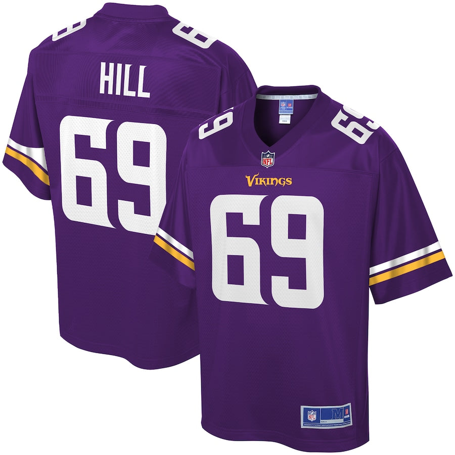 Minnesota Vikings Rashod Hill 650 NFL jersey front view