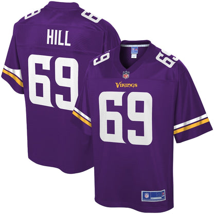 Minnesota Vikings Rashod Hill 650 NFL jersey front view