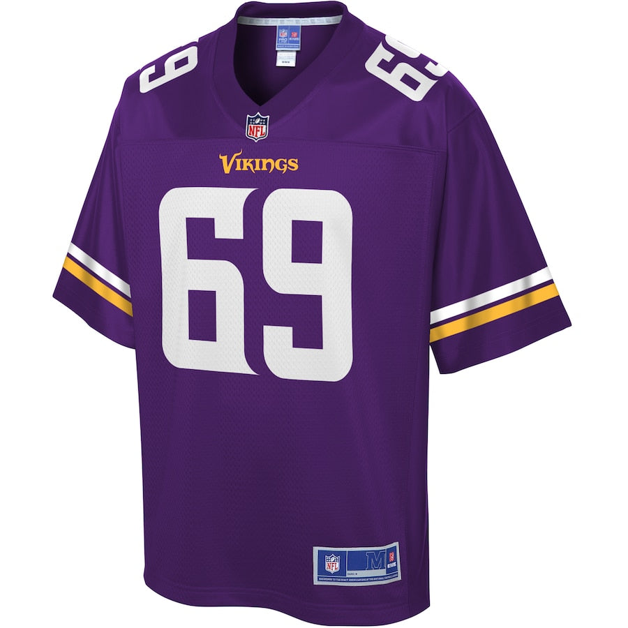 Minnesota Vikings Rashod Hill 650 NFL jersey front view