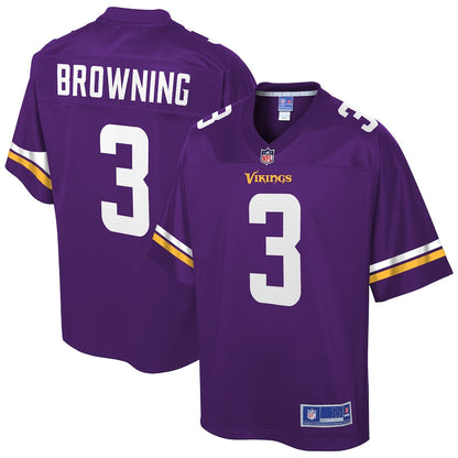 Minnesota Vikings Jake Browning 656 NFL jersey front view