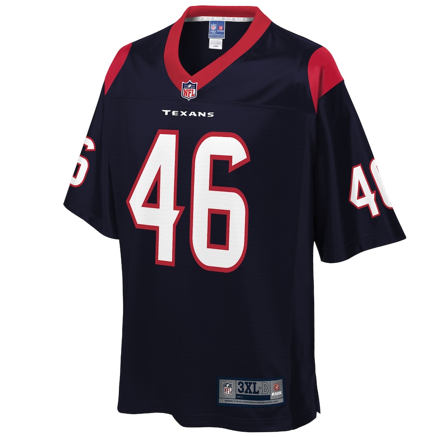 Houston Texans Jon Weeks Big Tall 817 NFL jersey front view