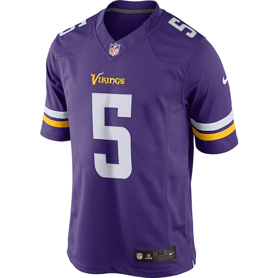 Minnesota Vikings S Teddy Bridgewater 697 NFL jersey front view