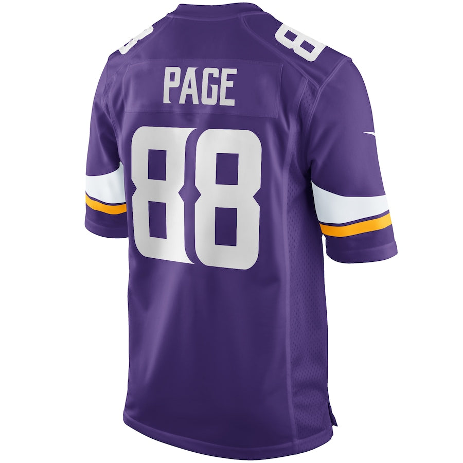Minnesota Vikings Alan Page 698 NFL jersey front view