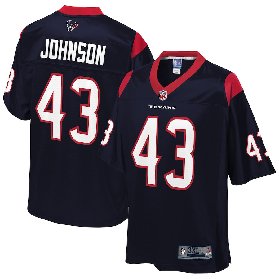 Houston Texans Chris Johnson Big Tall 868 NFL jersey front view