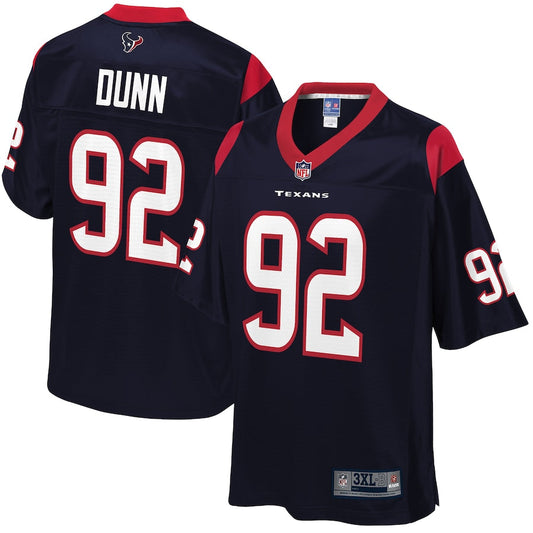 Houston Texans Brandon Dunn Big Tall 865 NFL jersey front view