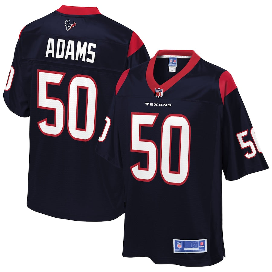 Houston Texans Tyrell Adams 801 NFL jersey front view