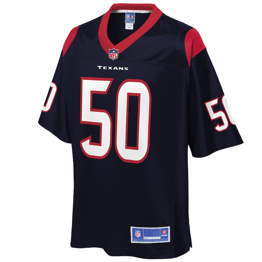 Houston Texans Tyrell Adams 801 NFL jersey front view