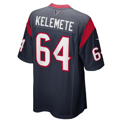 Houston Texans Senio Kelemete 766 NFL jersey front view