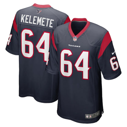 Houston Texans Senio Kelemete 766 NFL jersey front view