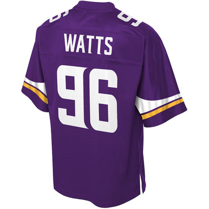 Minnesota Vikings Armon Watts Big Tall 664 NFL jersey front view