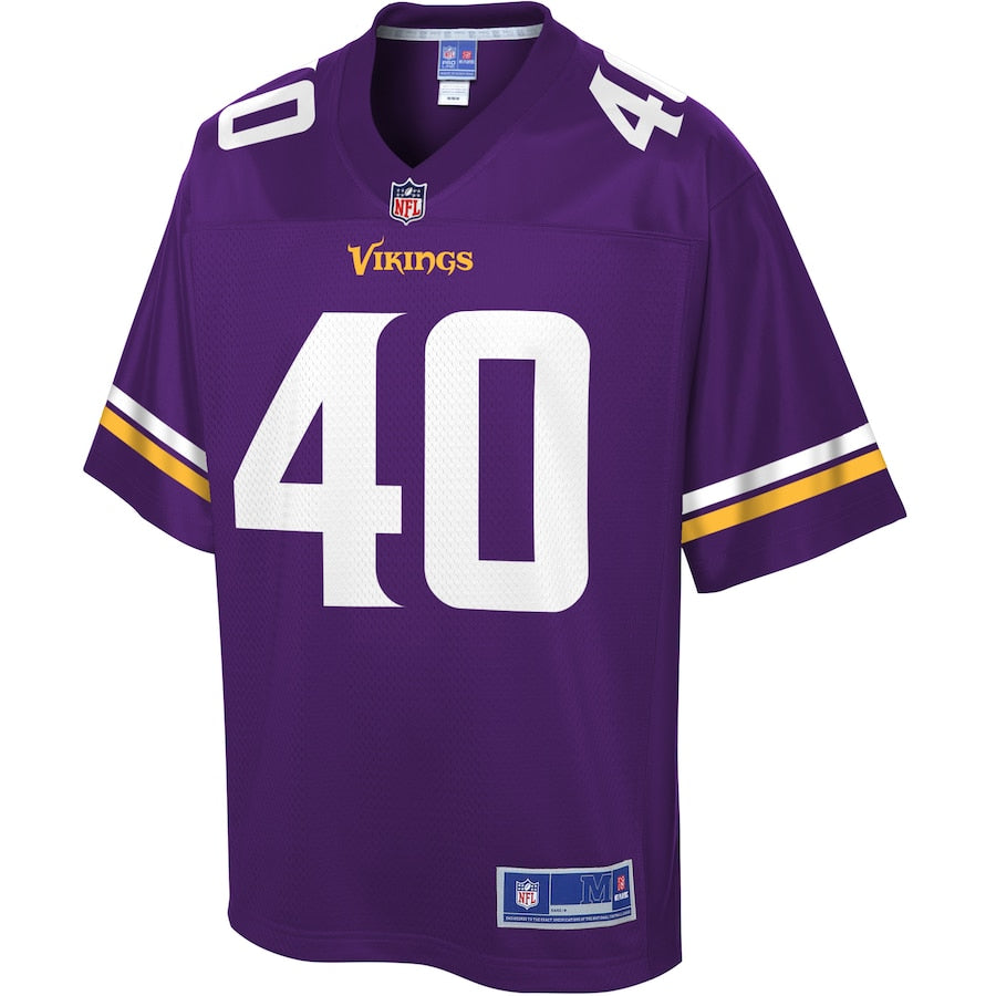 Minnesota Vikings Kentrell Brothers 678 NFL jersey front view