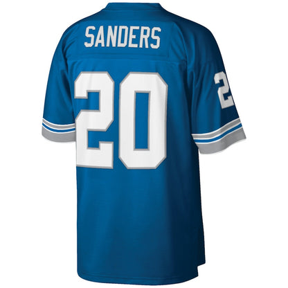 Detroit Lions Barry Sanders Big Tall 950 NFL jersey front view
